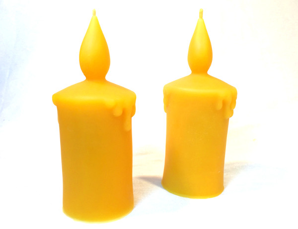 Kerze in Kerze (13 cm), 2er-Pack