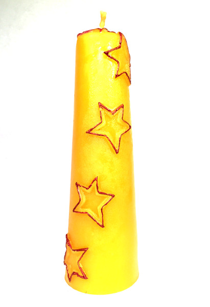 Sternkerze Kegel (18 cm)